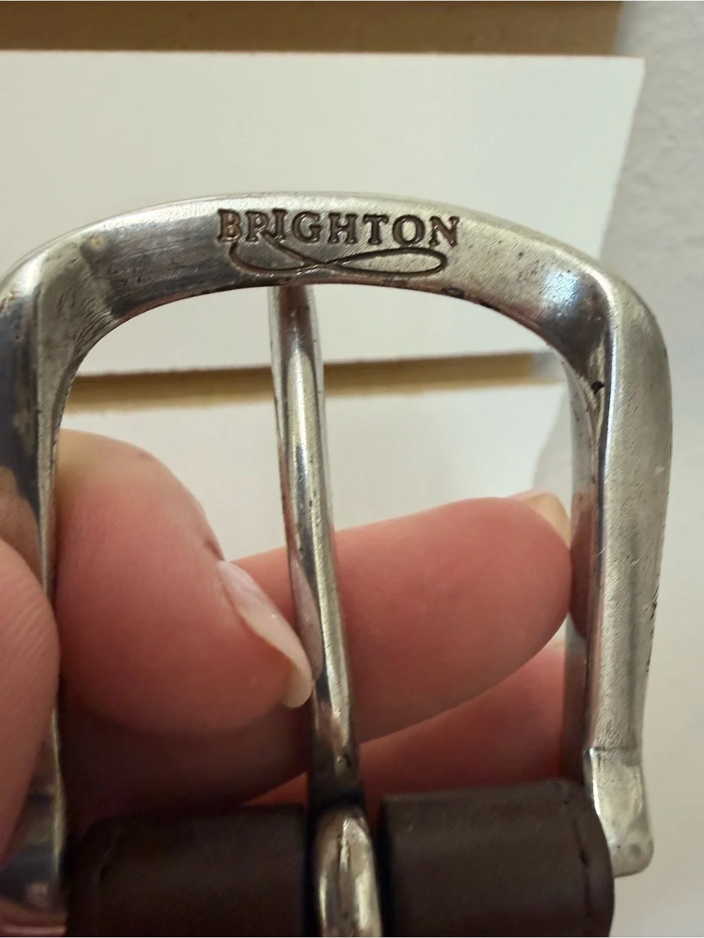 Brighton leather belt